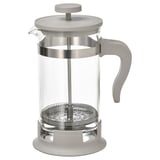 UPPHETTA Cafetière/théière, verre, acier inoxydable 0.4 l - IKEA
