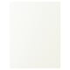 Façade d’armoire blanche VALLSTENA, surface lisse, design moderne.