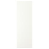 Meuble de cuisine VALLSTENA blanc, rectangulaire, surface lisse.