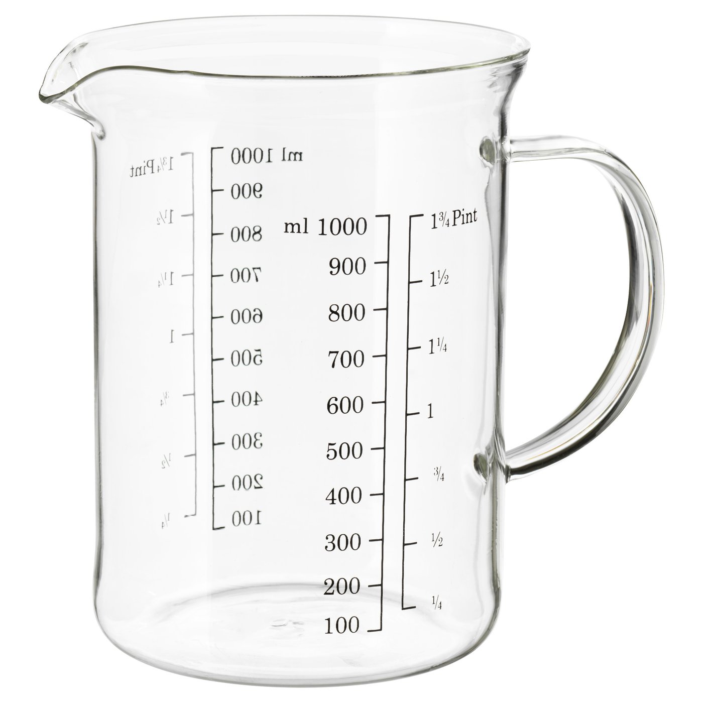 VARDAGEN Pichet doseur, verre 1.0 l - IKEA