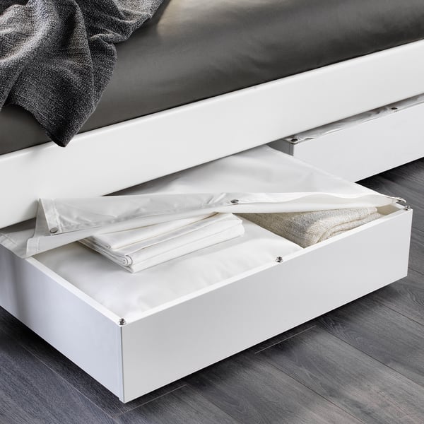Vardo Rangement Pour Lit Blanc 65x70 Cm Ikea Vardo Rangement Pour Lit Blanc 65x70 Cm Ikea