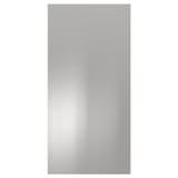 Panneau de cuisine VÅRSTA en acier inoxydable, élégant et moderne, forme rectangulaire, matériau durable, look professionnel.