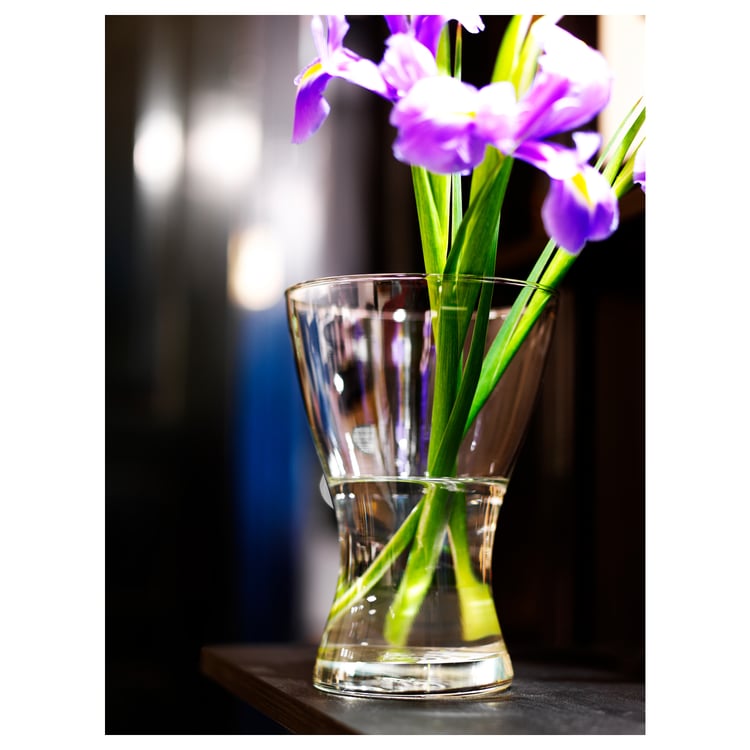 VASEN Vase, verre transparent IKEA