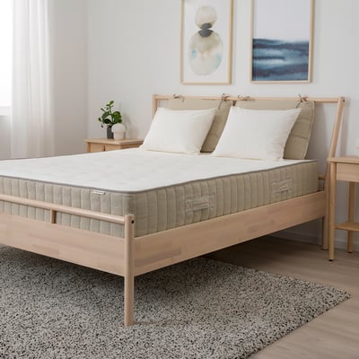 MAUSUND Matelas latex naturel, mi-ferme naturel, 140x200 cm - IKEA