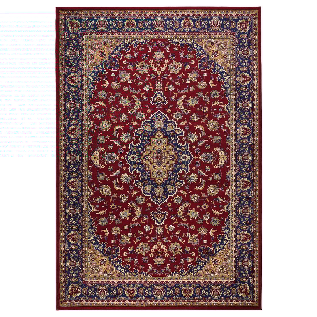 VEDBÄK Tapis, poils ras, multicolore 200x300 cm - IKEA