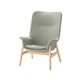 VEDBO Fauteuil haut, Gunnared vert clair