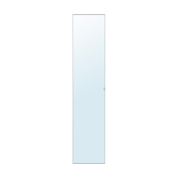Miroir A Coller Pour Porte De Placard Vikedal Porte Avec Charnieres Miroir 50x229 Cm Ikea
