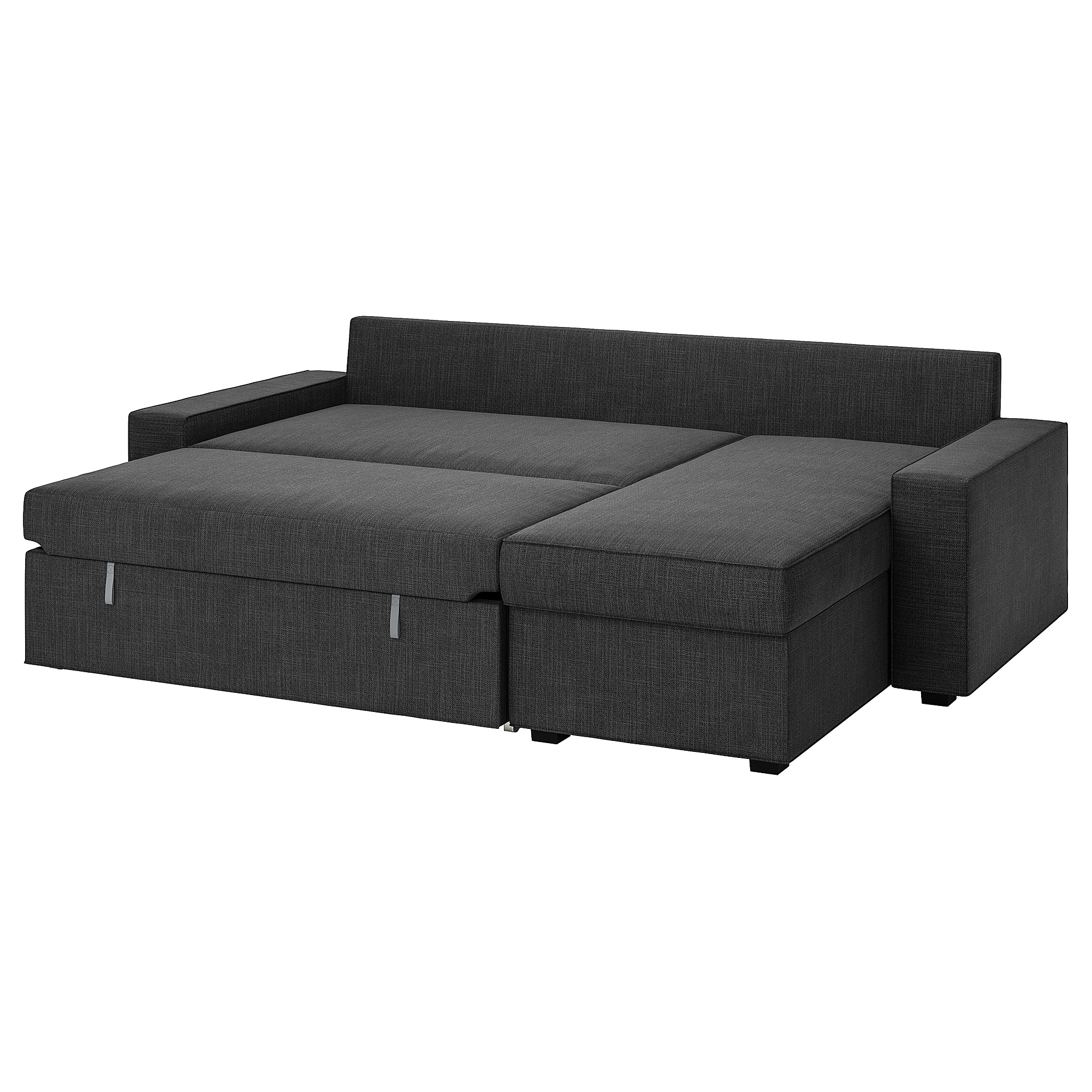 VILASUND Convertible avec méridienne, Hillared anthracite IKEA
