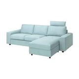Housse IKEA VIMLE Pour Canapé 3 Places Avec Recamière Et Larges Accoudoirs - Hillared Beige - NEUVE Sous Emballage