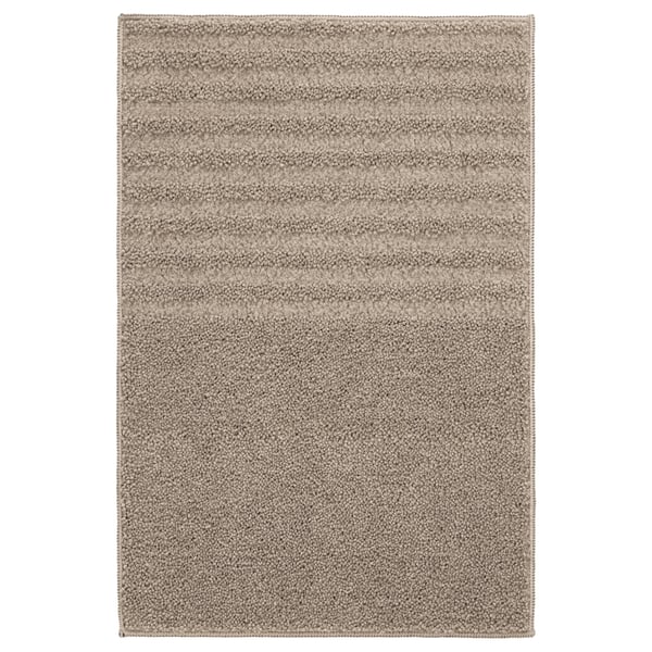 vinnfar tapis de bain beige 40x60 cm materiau durable ikea