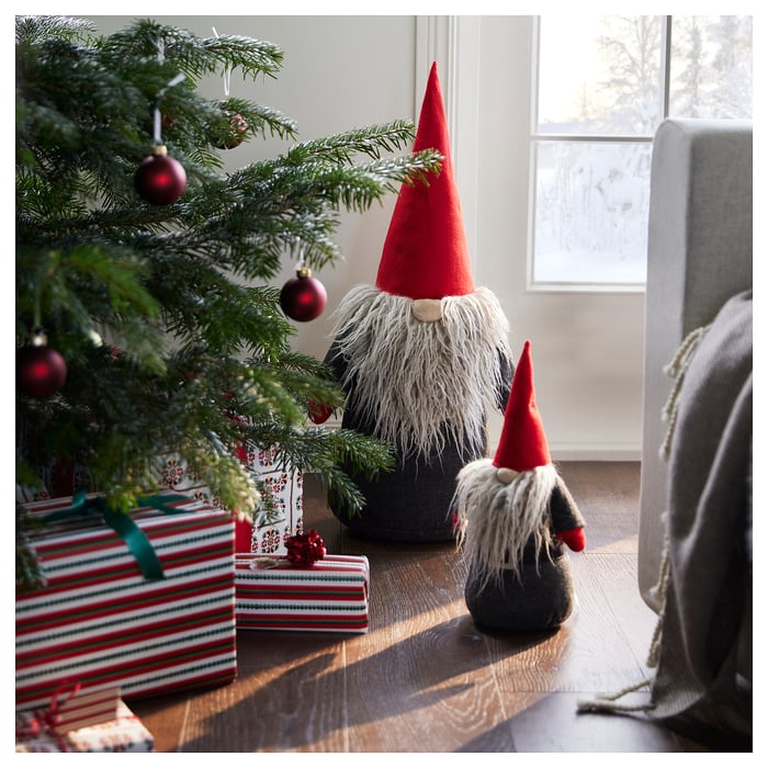 Lot De 20 Boules De Noël IKEA Vinterfint, Rouges, 6 Cm, Décoration Sapin