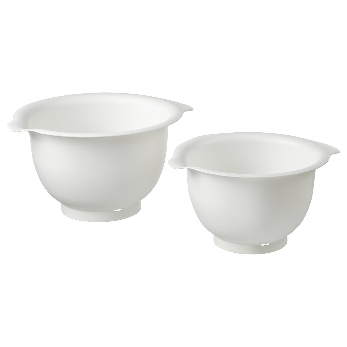 VISPAD bol mélangeur, lot de 2, blanc - IKEA