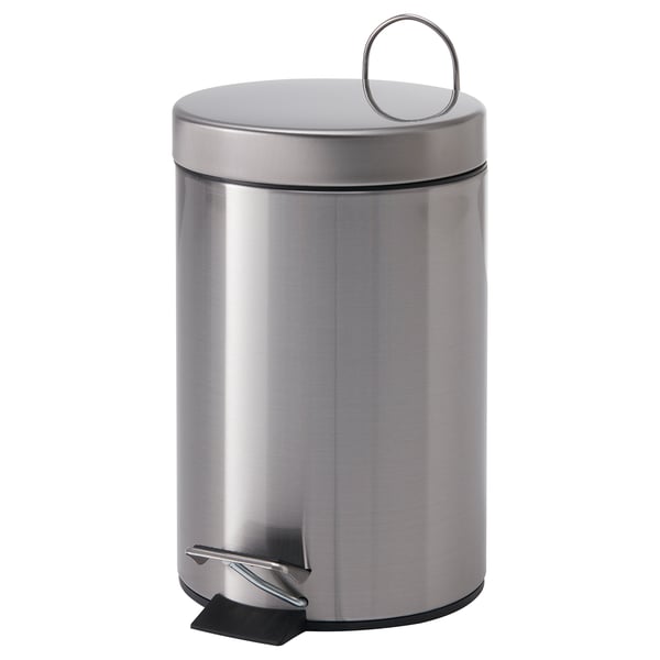 vorgod poubelle a pedale couleur acier inox ikea