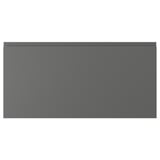 Tiroir VOXTORP, gris foncé, rectangulaire, design moderne et élégant, surface lisse, poignée intégrée.