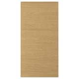 Panneau en bois VOXTORP, finition chêne, texture lisse, rectangulaire.