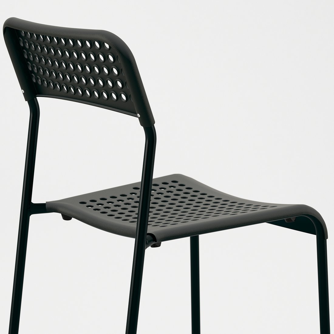 ADDE black, dining chair IKEA