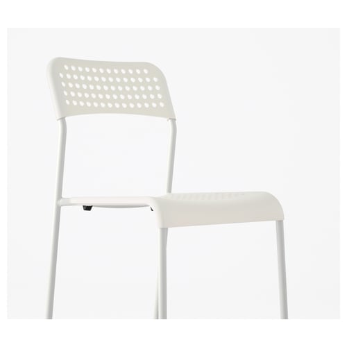 ADDE dining chair, white IKEA