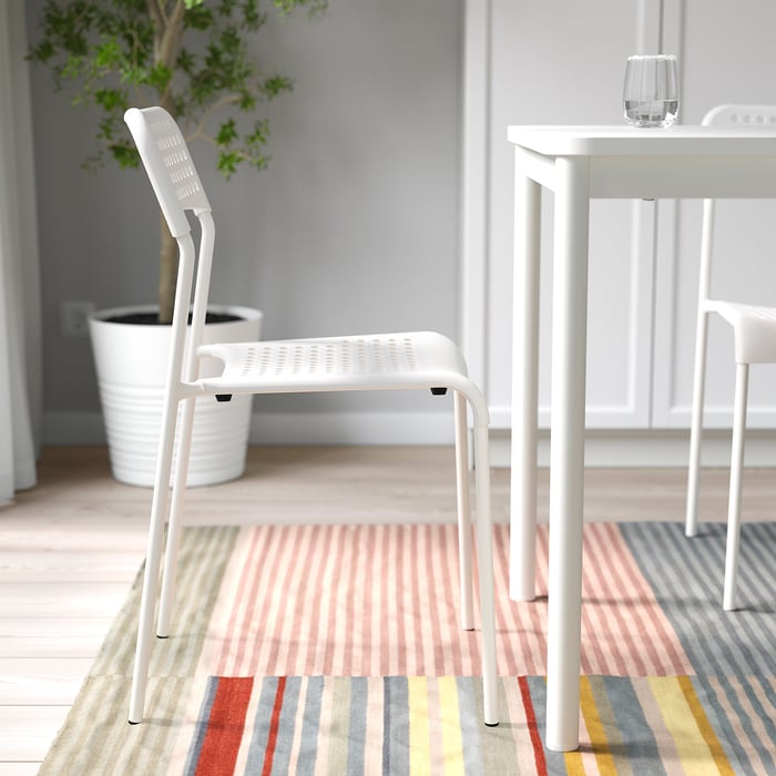 ADDE dining chair, white IKEA