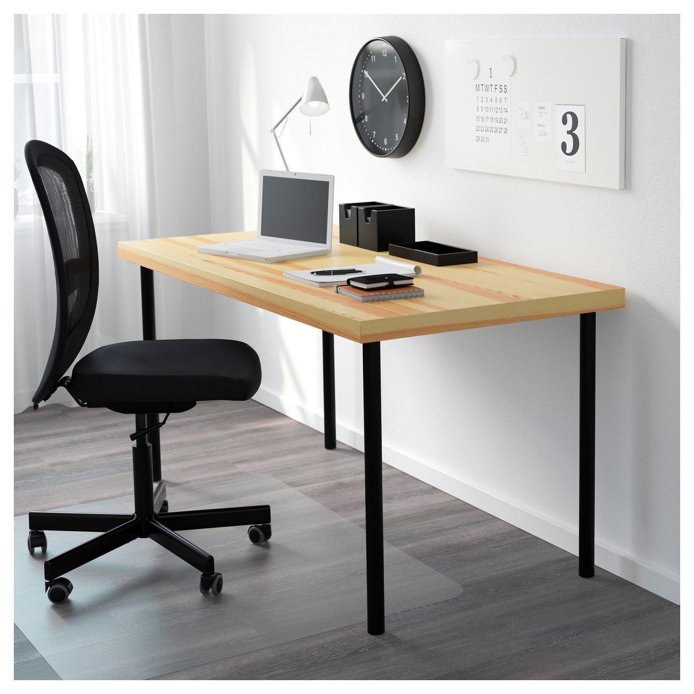 ADILS Leg Black IKEA