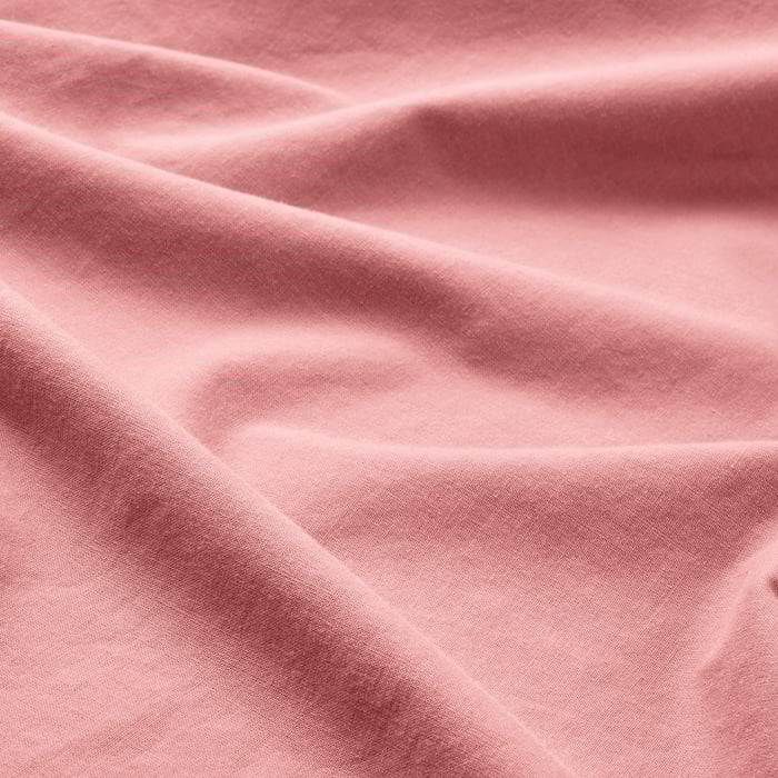 ÄNGSLILJA Dark Pink Double Duvet Cover Set IKEA