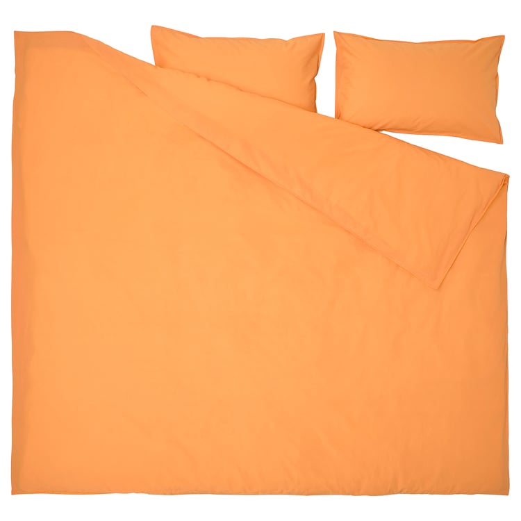 ÄNGSLILJA Orange Duvet Cover Set IKEA