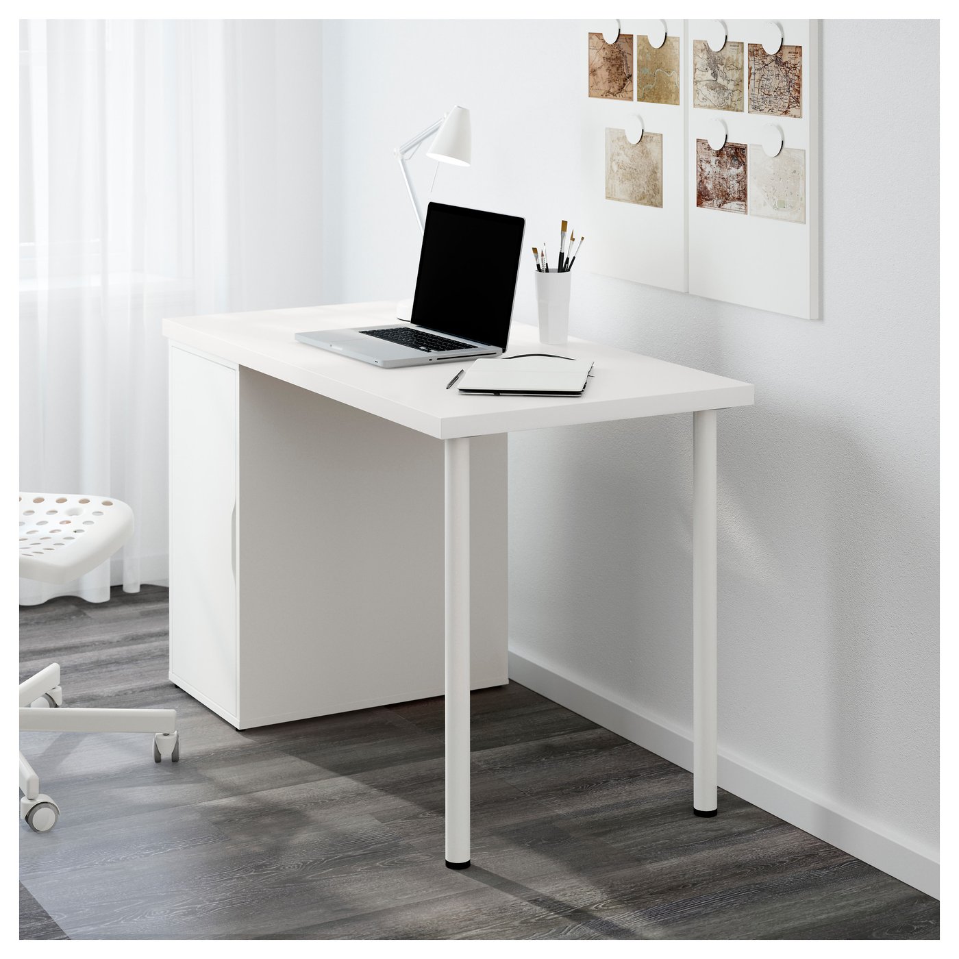ALEX/LINNMON Table White 120 x 60 cm IKEA