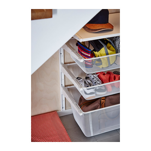 ALGOT Mesh basket White 38 x 60 x 14 cm IKEA