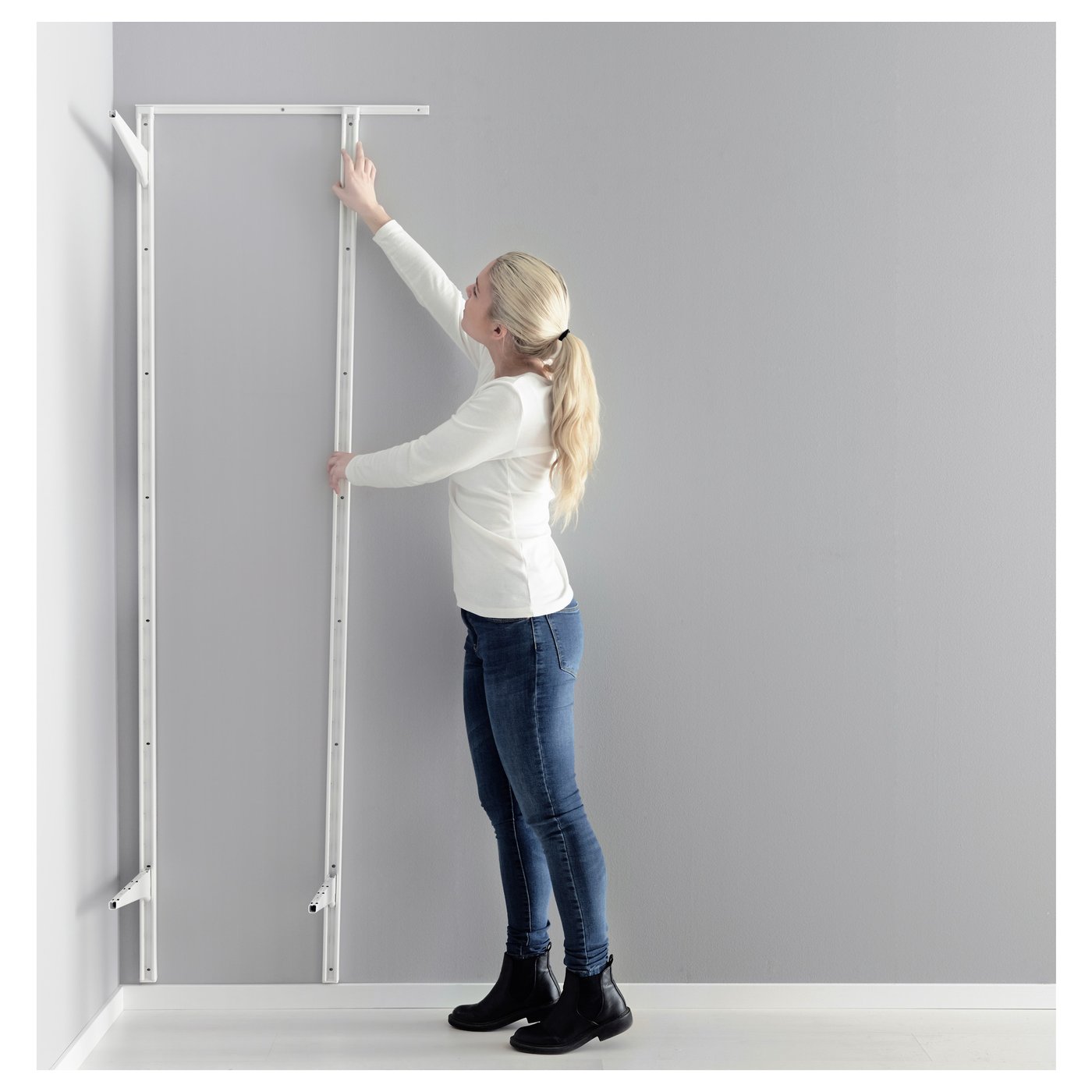 ALGOT Mounting rail White 66 cm IKEA