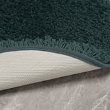 ALMTJÄRN Bath mat, grey-turquoise, 65 cm