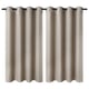 ANNAKAJSA Room darkening curtains, 1 pair, beige/with eyelets, 145x165 cm