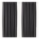 ANNAKAJSA Room darkening curtains, 1 pair, grey/with heading tape, 145x250 cm