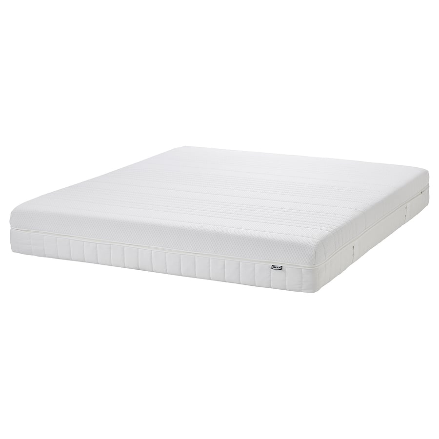 ÅNNELAND White, king memory foam mattress, firm IKEA