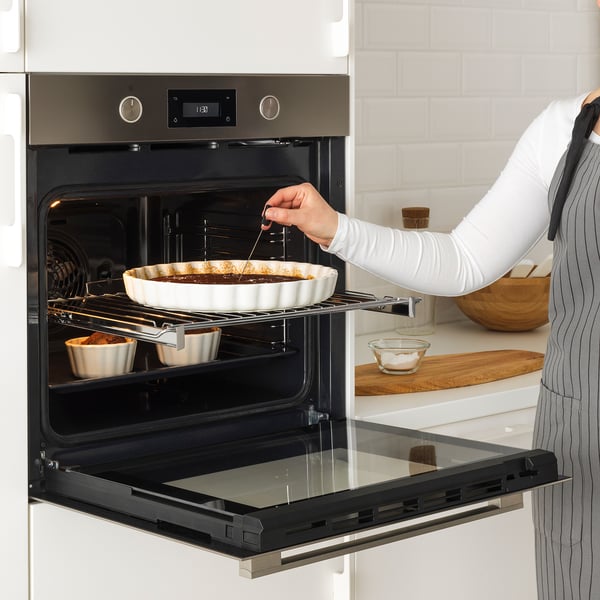 ANRÄTTA Forced air oven stainless steel IKEA