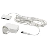 ANSLUTA LED driver with cord, white, 19 W