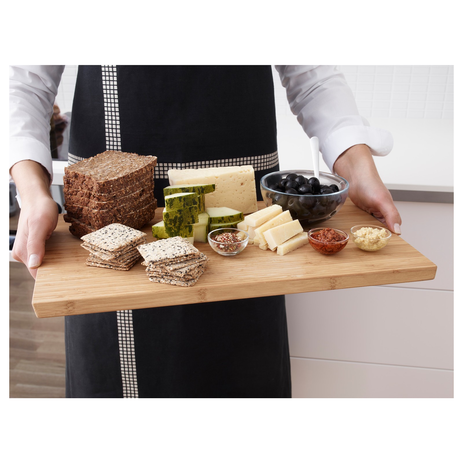 APTITLIG bamboo, Chopping board, Length 45 cm IKEA