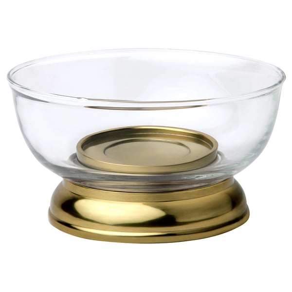 AROMATISK glass tealight holder, 7x13 cm IKEA