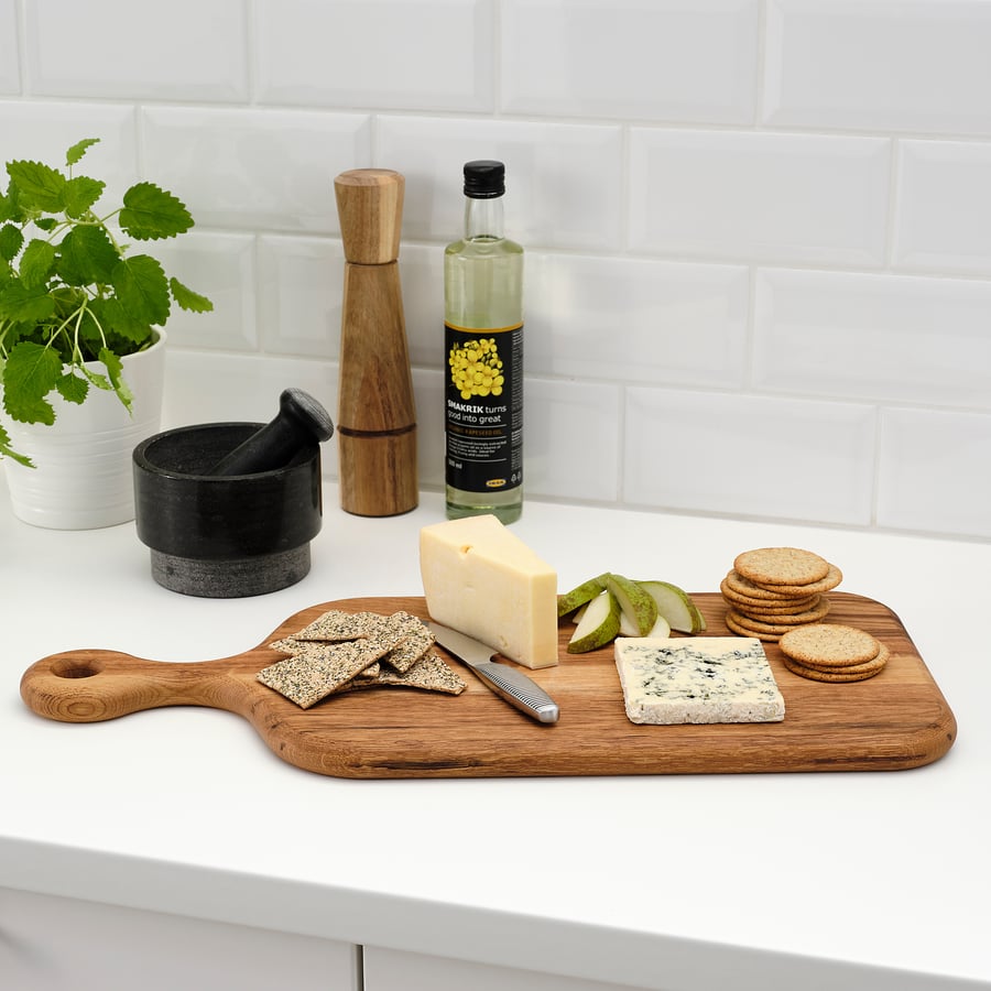 ARTISTISK Chopping board, oak, 59x25 cm - IKEA