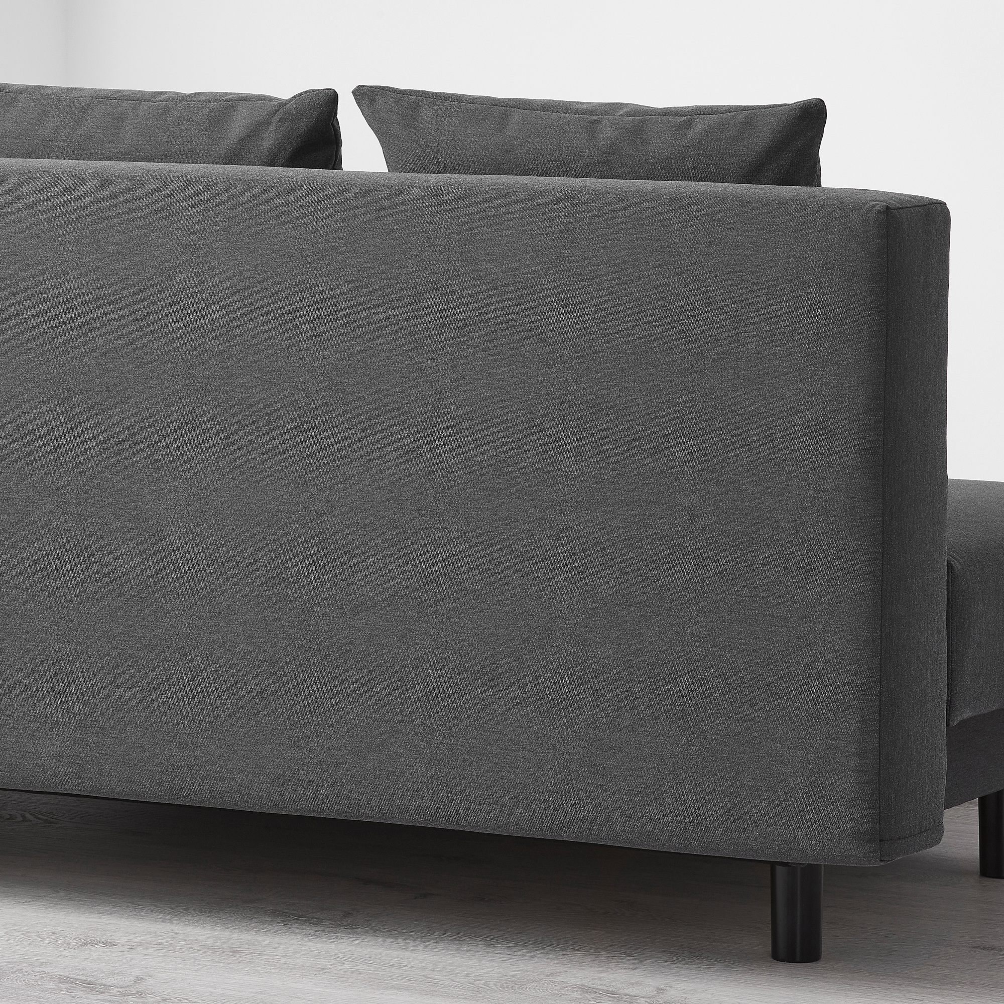 ASARUM Knisa dark grey, 3seat sofabed IKEA