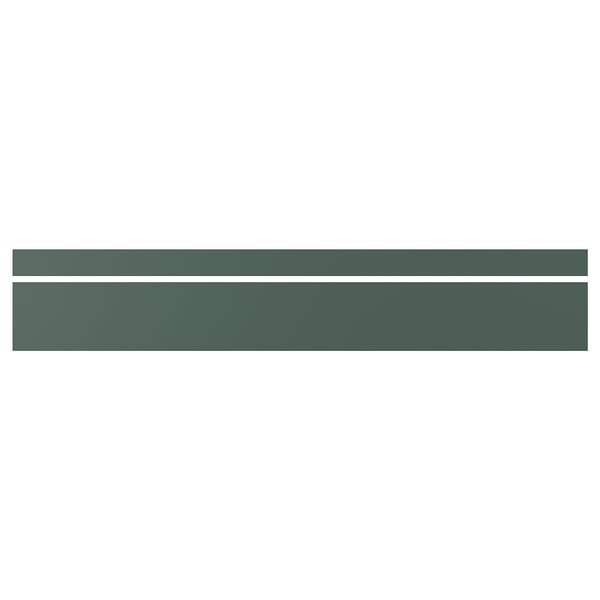 ASPUDDEN Cover panel for lighting, dark grey-green, 221 cm