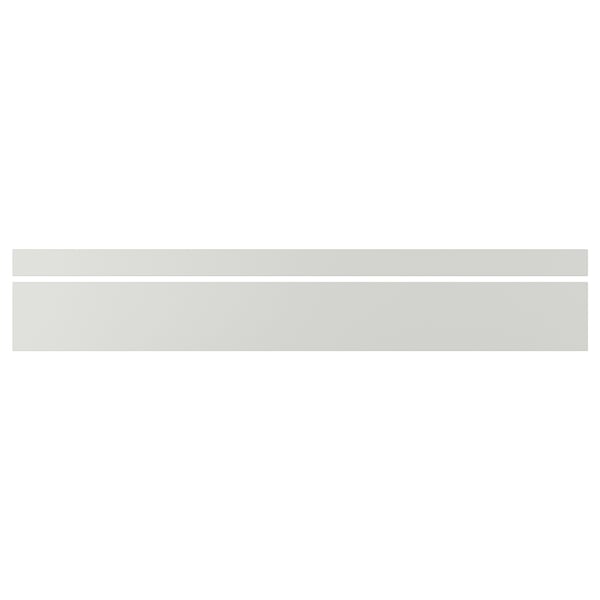 ASPUDDEN Cover panel for lighting, light grey, 221 cm
