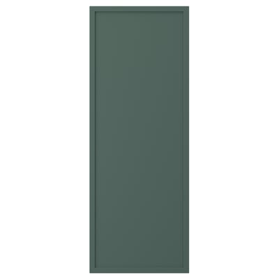 ASPUDDEN Door, dark grey-green, 30x80 cm