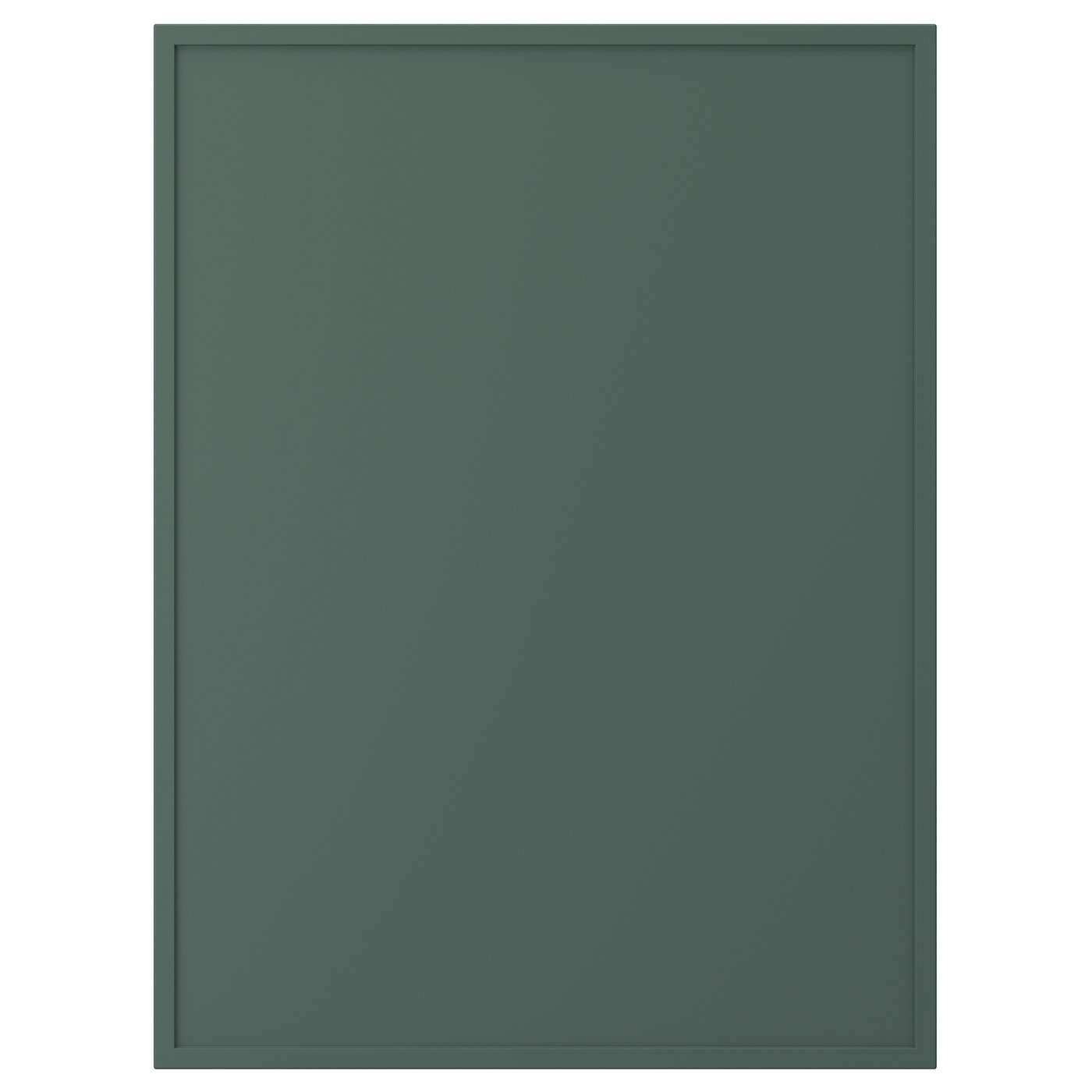 ASPUDDEN Door - dark grey-green 60x80 cm