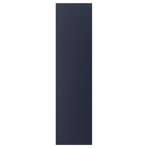 AXSTAD cover panel, black, rectangular, smooth surface.
