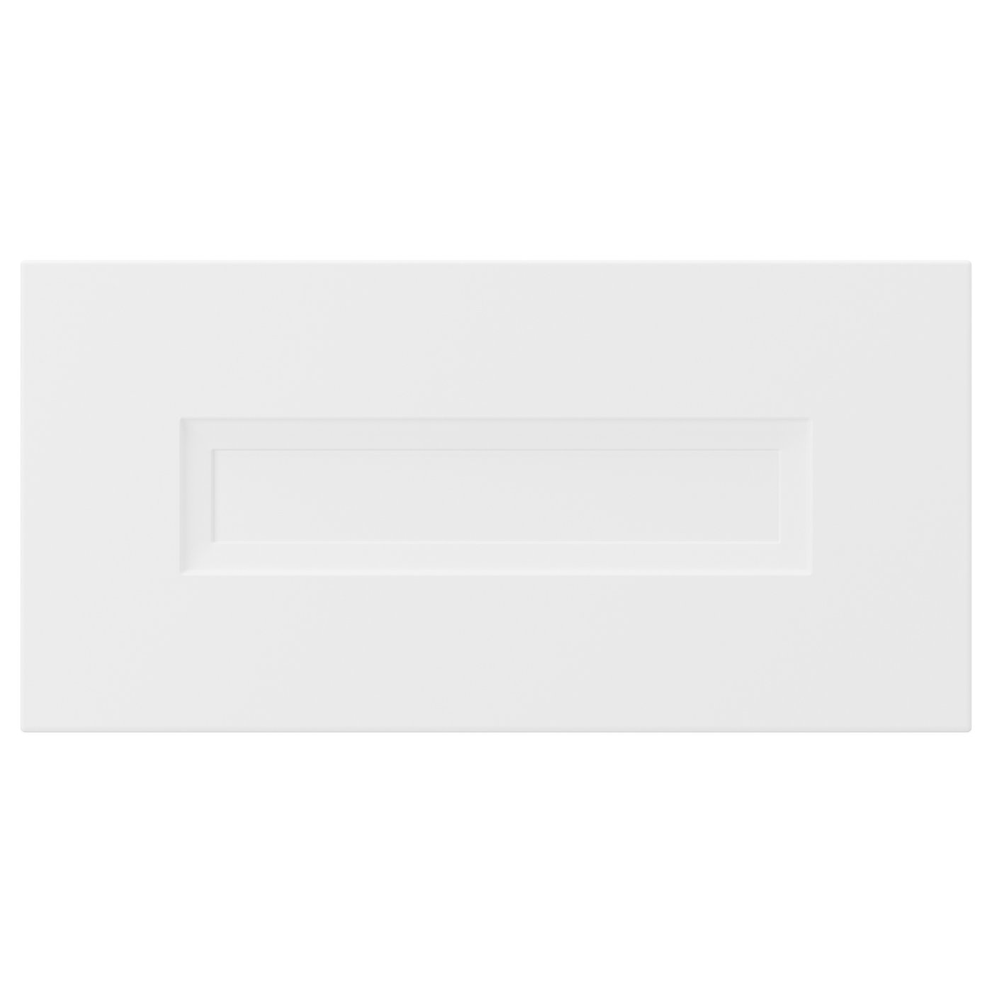 AXSTAD Drawer front - matt white 40x20 cm