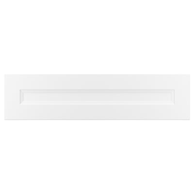 AXSTAD Drawer front, matt white, 80x20 cm
