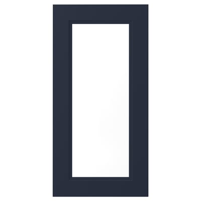 AXSTAD Glass door, matt blue, 40x80 cm