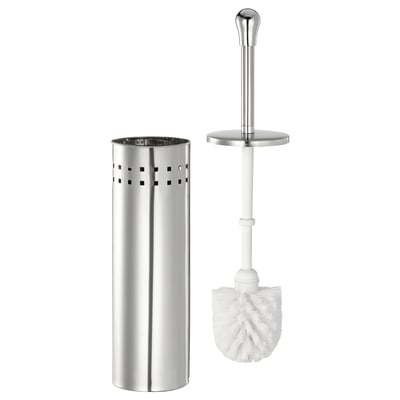 BAREN toilet brush, stainless steel - IKEA UK