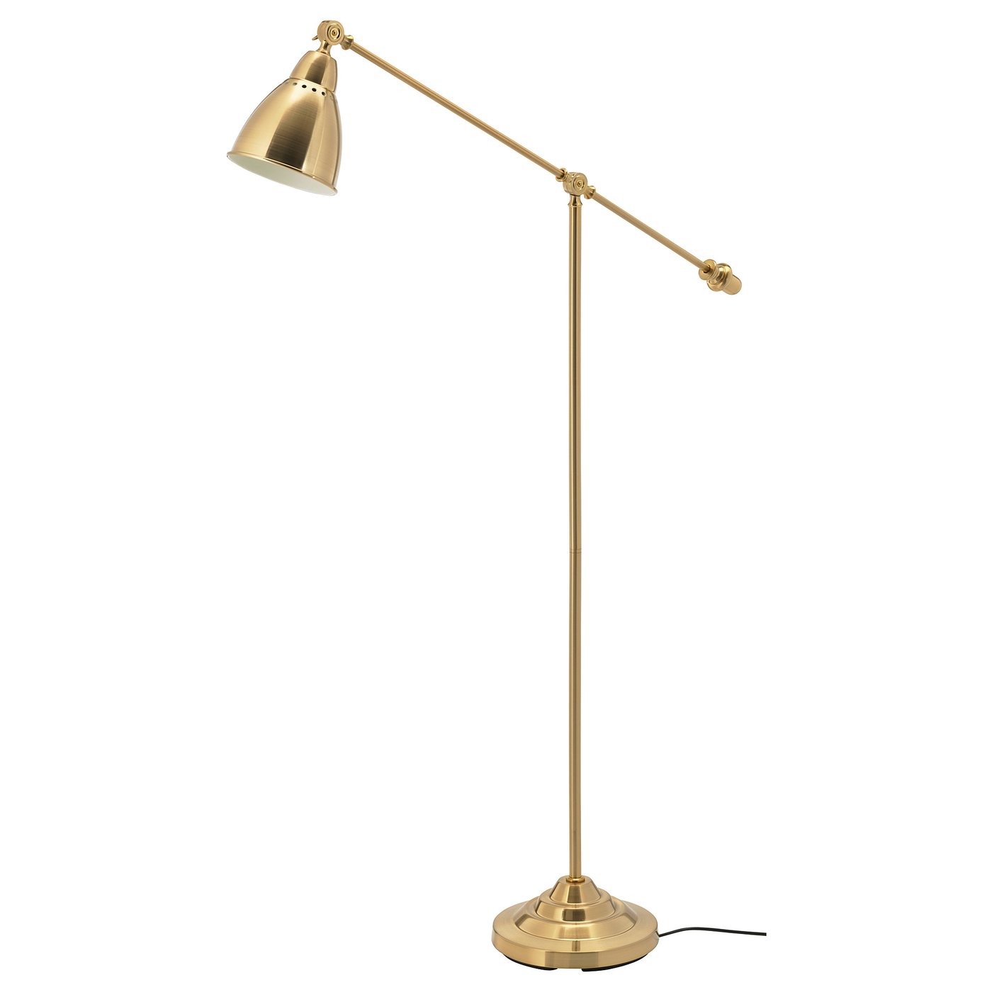 BAROMETER brasscolour, Floor/reading lamp IKEA