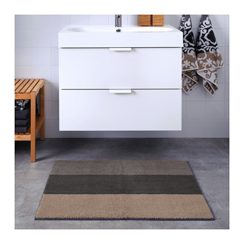 BARVALLA Bath mat Multicolour 60 x 90 cm IKEA