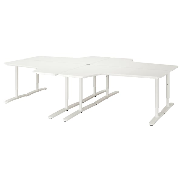 BEKANT Desk combination white IKEA